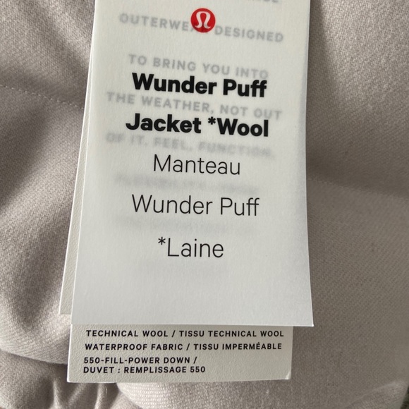 BRAND NEW WITH TAGS Wunder Puff Jacket - Picture 4 of 6